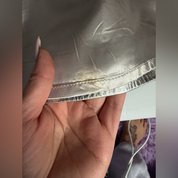Pack Rabanne silver skirt - Picture 3 of 5